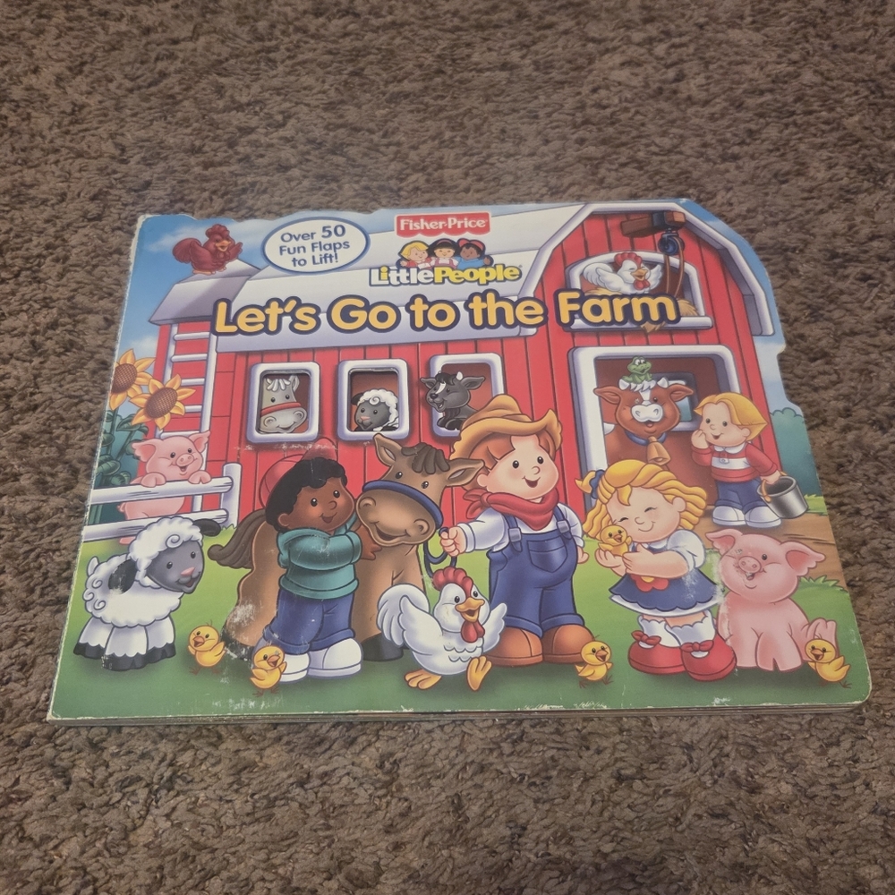 Fisher-Price Little People Farm Adventure Book 2009